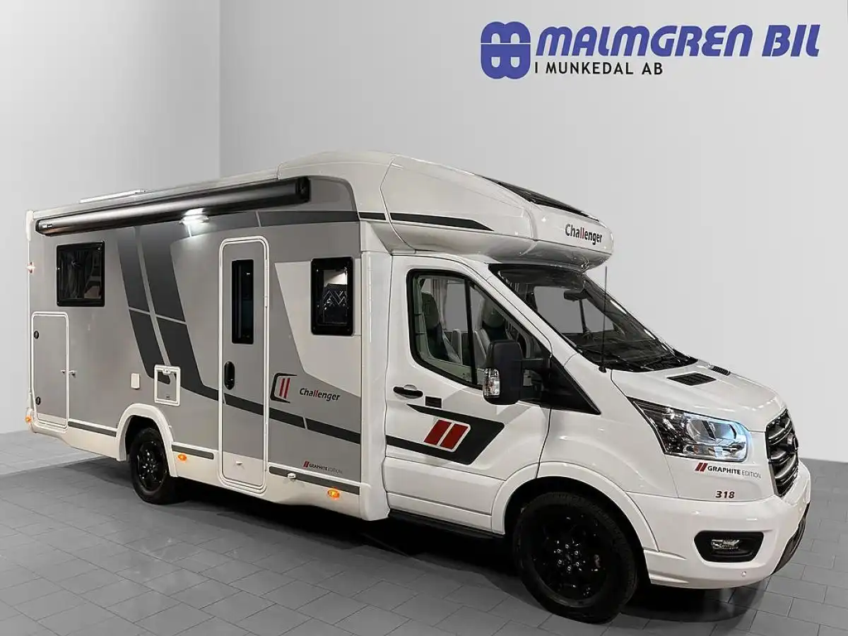 CHALLENGER 318 Graphite Edition 165hk AUTOMAT QUEENBED Face-to-Face — bild 1 av 41
